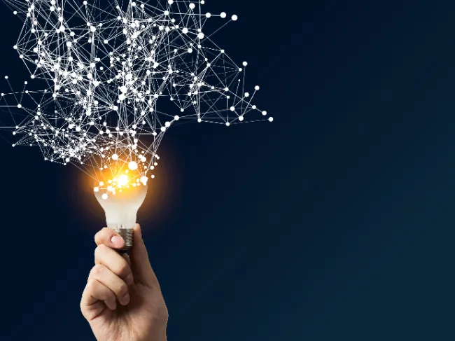 lightbulb bursting